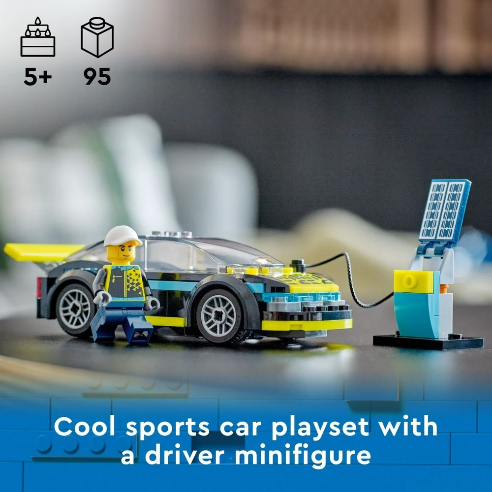 NEW! LEGO City 60383 Electric Sports Car | Toy Race Car | Factory Sealed!! - Picture 6 of 7